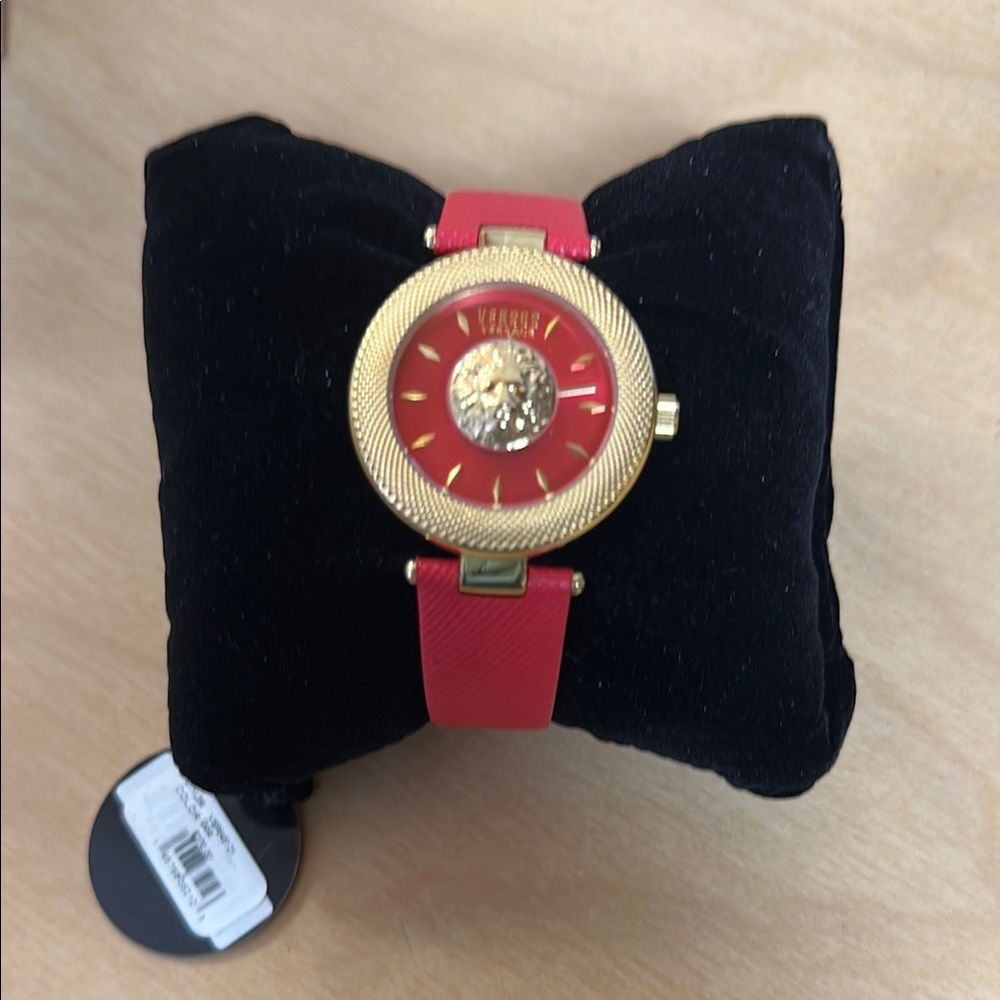 Versace Red and Gold Women's Watch
